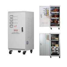 AVR SVC TNS 6K 9K 15K 20K 30K 45K 60K 90K 100KVA Three Phase Copper Coil Servo Voltage Stabilizers